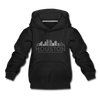 Houston, Texas Youth Hoodie - Skyline Youth Houston Hooded Sweatshirt - black
