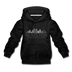 Houston, Texas Youth Hoodie - Skyline Youth Houston Hooded Sweatshirt - charcoal gray