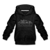 Honolulu, Hawaii Youth Hoodie - Skyline Youth Honolulu Hooded Sweatshirt - charcoal gray