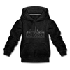Las Vegas, Nevada Youth Hoodie - Skyline Youth Las Vegas Hooded Sweatshirt - charcoal gray