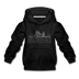 Memphis, Tennessee Youth Hoodie - Skyline Youth Memphis Hooded Sweatshirt - charcoal gray