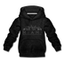 Miami, Florida Youth Hoodie - Skyline Youth Miami Hooded Sweatshirt - charcoal gray