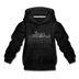 Minneapolis, Minnesota Youth Hoodie - Skyline Youth Minneapolis Hooded Sweatshirt - charcoal gray