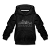 Minneapolis, Minnesota Youth Hoodie - Skyline Youth Minneapolis Hooded Sweatshirt