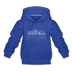 Nashville, Tennessee Youth Hoodie - Skyline Youth Nashville Hooded Sweatshirt - royal blue