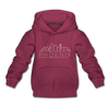 Phoenix, Arizona Youth Hoodie - Skyline Youth Phoenix Hooded Sweatshirt - burgundy
