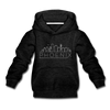Phoenix, Arizona Youth Hoodie - Skyline Youth Phoenix Hooded Sweatshirt - charcoal gray