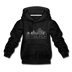 Pittsburgh, Pennsylvania Youth Hoodie - Skyline Youth Pittsburgh Hooded Sweatshirt - charcoal gray