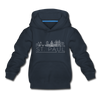 Saint Paul, Minnesota Youth Hoodie - Skyline Youth Saint Paul Hooded Sweatshirt - navy