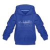 Saint Paul, Minnesota Youth Hoodie - Skyline Youth Saint Paul Hooded Sweatshirt - royal blue