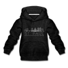 Saint Paul, Minnesota Youth Hoodie - Skyline Youth Saint Paul Hooded Sweatshirt - charcoal gray