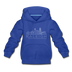Raleigh, North Carolina Youth Hoodie - Skyline Youth Raleigh Hooded Sweatshirt - royal blue