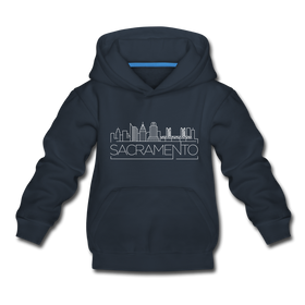Sacramento, California Youth Hoodie - Skyline Youth Sacramento Hooded Sweatshirt