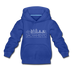 Sacramento, California Youth Hoodie - Skyline Youth Sacramento Hooded Sweatshirt - royal blue