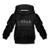 Sacramento, California Youth Hoodie - Skyline Youth Sacramento Hooded Sweatshirt - charcoal gray