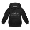 San Antonio, Texas Youth Hoodie - Skyline Youth San Antonio Hooded Sweatshirt - black