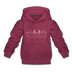 San Francisco, California Youth Hoodie - Skyline Youth San Francisco Hooded Sweatshirt - burgundy