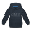 San Francisco, California Youth Hoodie - Skyline Youth San Francisco Hooded Sweatshirt - navy