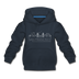 San Francisco, California Youth Hoodie - Skyline Youth San Francisco Hooded Sweatshirt - navy