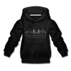 San Francisco, California Youth Hoodie - Skyline Youth San Francisco Hooded Sweatshirt - charcoal gray