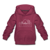 St. Louis, Missouri Youth Hoodie - Skyline Youth St. Louis Hooded Sweatshirt - burgundy