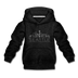 Seattle, Washington Youth Hoodie - Skyline Youth Seattle Hooded Sweatshirt - charcoal gray