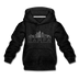 Tampa, Florida Youth Hoodie - Skyline Youth Tampa Hooded Sweatshirt - charcoal gray