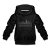 Virginia Beach, Virginia Youth Hoodie - Skyline Youth Virginia Beach Hooded Sweatshirt - charcoal gray