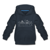 Wichita, Kansas Youth Hoodie - Skyline Youth Wichita Hooded Sweatshirt