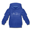 Wichita, Kansas Youth Hoodie - Skyline Youth Wichita Hooded Sweatshirt