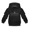 Washington DC Youth Hoodie - Skyline Youth Washington DC Hooded Sweatshirt - black
