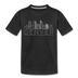 Denver, Colorado Youth T-Shirt - Skyline Youth Denver Tee - black