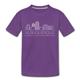 Albuquerque, New Mexico Youth T-Shirt - Skyline Youth Albuquerque Tee
