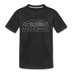 Anchorage, Alaska Youth T-Shirt - Skyline Youth Anchorage Tee - black