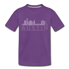 Austin, Texas Youth T-Shirt - Skyline Youth Austin Tee