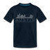 Austin, Texas Youth T-Shirt - Skyline Youth Austin Tee - deep navy