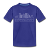 Birmingham, Alabama Youth T-Shirt - Skyline Youth Birmingham Tee - royal blue
