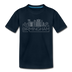 Birmingham, Alabama Youth T-Shirt - Skyline Youth Birmingham Tee - deep navy