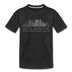 Atlanta, Georgia Youth T-Shirt - Skyline Youth Atlanta Tee - black