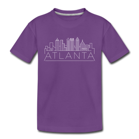 Atlanta, Georgia Youth T-Shirt - Skyline Youth Atlanta Tee