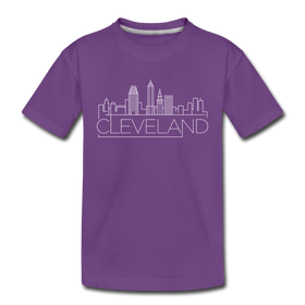 Cleveland, Ohio Youth T-Shirt - Skyline Youth Cleveland Tee