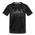 Buffalo, New York Youth T-Shirt - Skyline Youth Buffalo Tee - charcoal gray