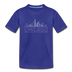 Chicago, Illinois Youth T-Shirt - Skyline Youth Chicago Tee - royal blue