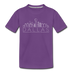 Dallas, Texas Youth T-Shirt - Skyline Youth Dallas Tee - purple