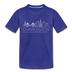 Charleston, South Carolina Youth T-Shirt - Skyline Youth Charleston Tee - royal blue