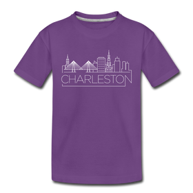 Charleston, South Carolina Youth T-Shirt - Skyline Youth Charleston Tee