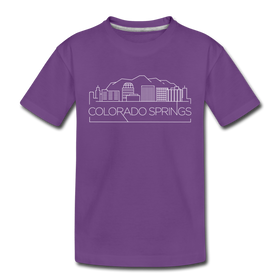 Colorado Springs, Colorado Youth T-Shirt - Skyline Youth Colorado Springs Tee