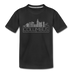 Columbus, Ohio Youth T-Shirt - Skyline Youth Columbus Tee - black
