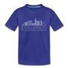 Columbus, Ohio Youth T-Shirt - Skyline Youth Columbus Tee - royal blue