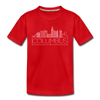 Columbus, Ohio Youth T-Shirt - Skyline Youth Columbus Tee - red